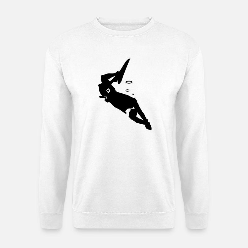 Diver - Unisex Sweatshirt - white
