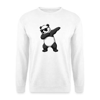 Dab Panda - Unisex Sweatshirt - white - Front