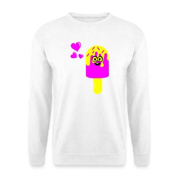 Eis Eiscreme - Unisex Sweatshirt - white - Front