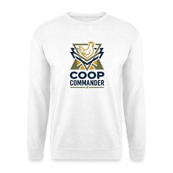 Chicken Checker - Unisex Sweatshirt - white - Front