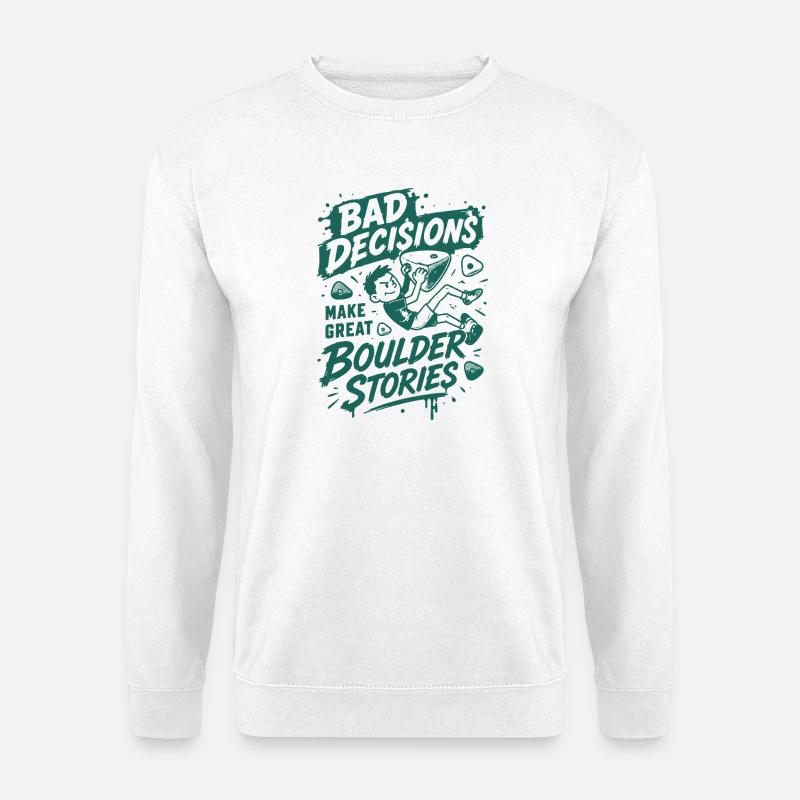 Bouldering Therapy Better Holds - Unisex Pullover - Weiß