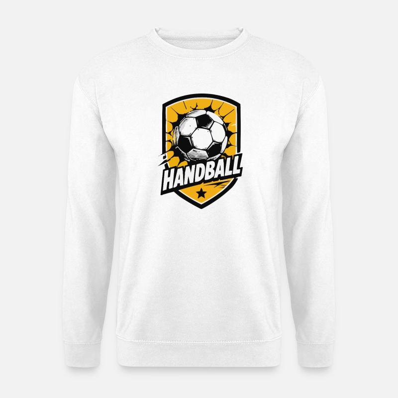Handball Shield Explosion - Unisex Sweatshirt - white