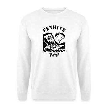 Fethiye Urlaub Türkei - Unisex Pullover - Weiß - Vorne