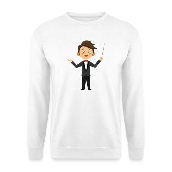 Music Conductor - Unisex Sweatshirt - white - Front