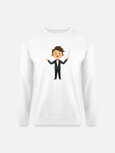Music Conductor - Unisex Sweatshirt - white