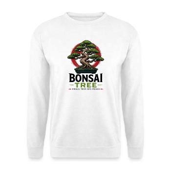 Bonsaï Plante Bonsaï Japonaise - Sweat-shirt Unisexe - blanc - Devant