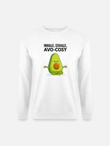 Avocado - Avo-Cosy - Unisex Pullover - Weiß