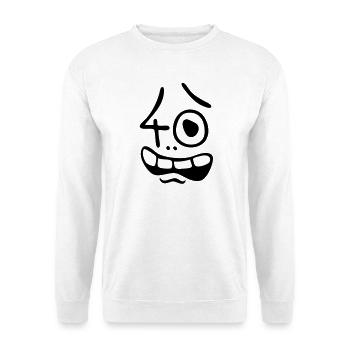 Uh oh, 40 years! - Unisex Sweatshirt - white - Front