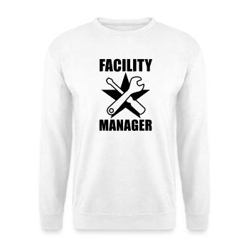 Facility Manager - Sweat-shirt Unisexe - blanc - Devant