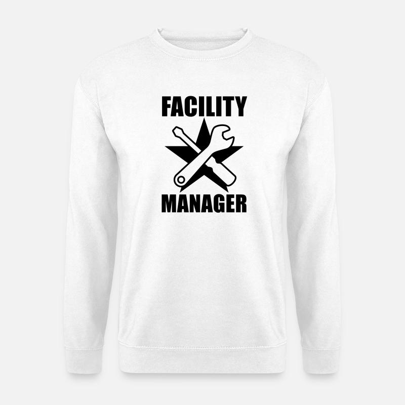 Hausmeister - Unisex Pullover - Weiß