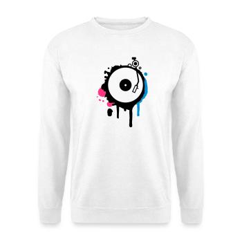 Turntable Graffiti - Unisex Sweatshirt - white - Front