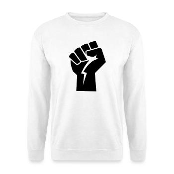 power faust revolution - Unisex Pullover - Weiß - Vorne