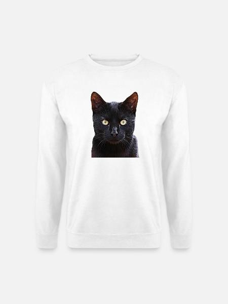 Chat chat cat cats - Sweat-shirt Unisexe - blanc