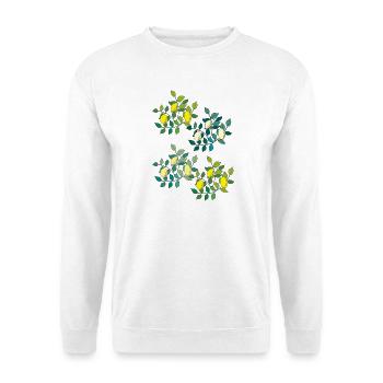 lemons 4x - Unisex Sweatshirt - white - Front