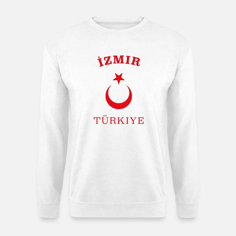 IZMIR - Türkei - Türkiye - Unisex Pullover - Weiß