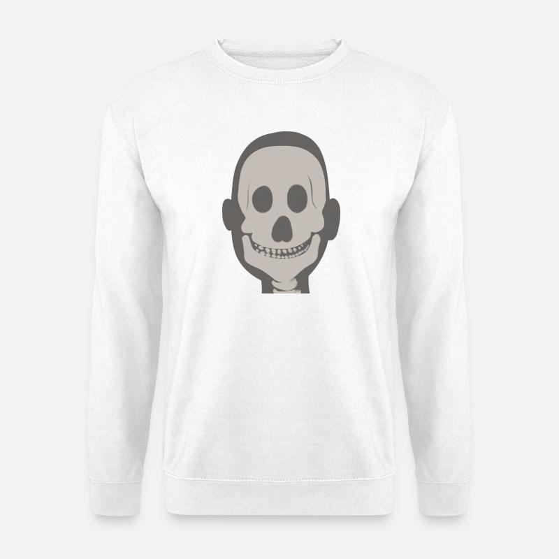 Friendly face in X-ray vision - Unisex Sweatshirt - white