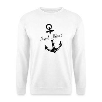 Graal-Müritz - Unisex Pullover - Weiß - Vorne
