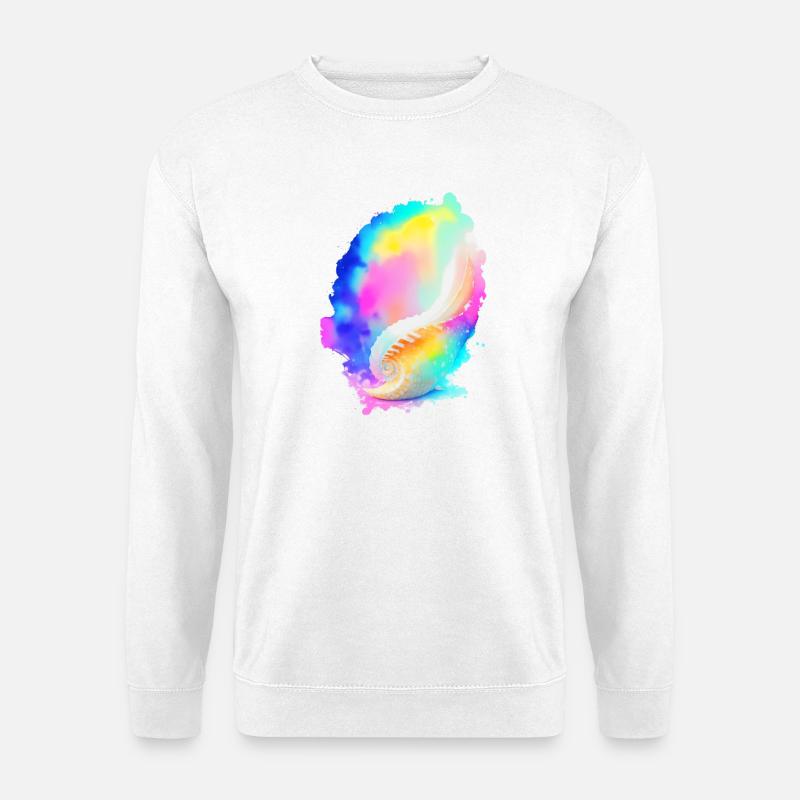Shell - Unisex Sweatshirt - white