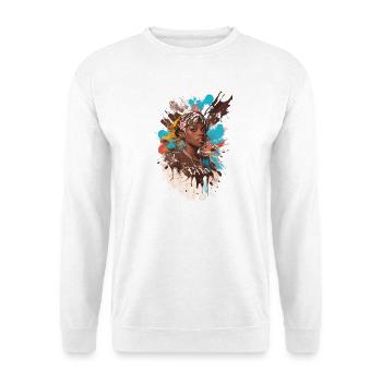 Sweet Lady - Unisex Pullover - Weiß - Vorne