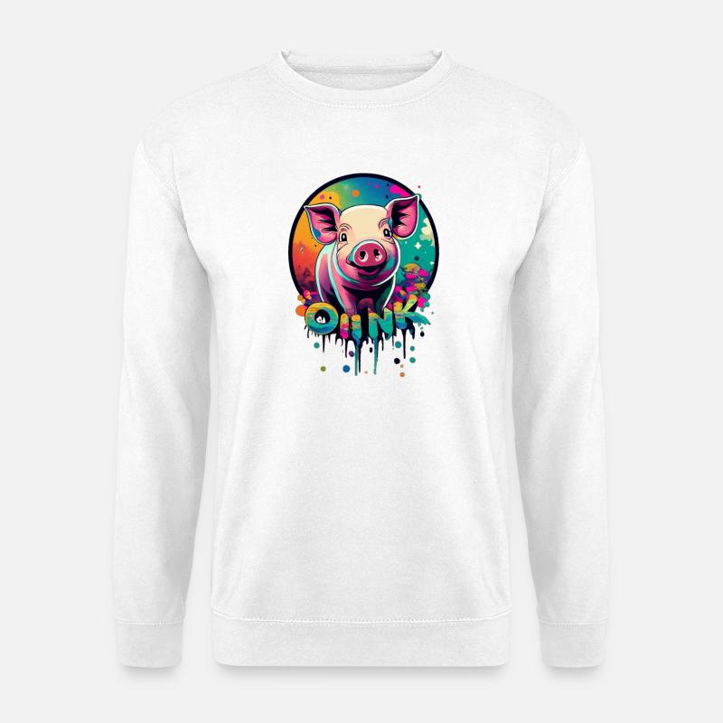 Oiink - Unisex Pullover - Weiß