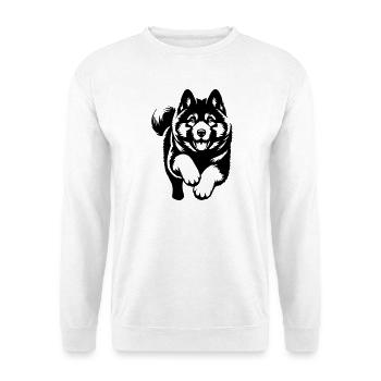 American Akita - Unisex Pullover - Weiß - Vorne