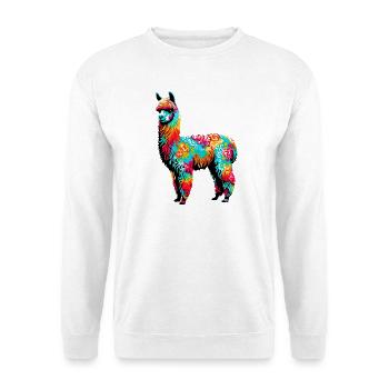 Alpaca - Unisex Sweatshirt - white - Front
