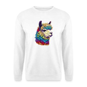 Alpaca - Unisex Sweatshirt - white - Front