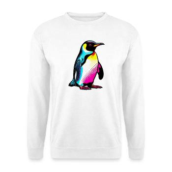 Penguin - Unisex Sweatshirt - white - Front