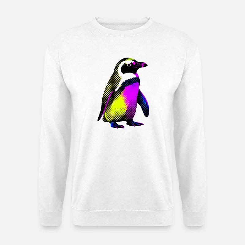 Penguin - Unisex Sweatshirt - white
