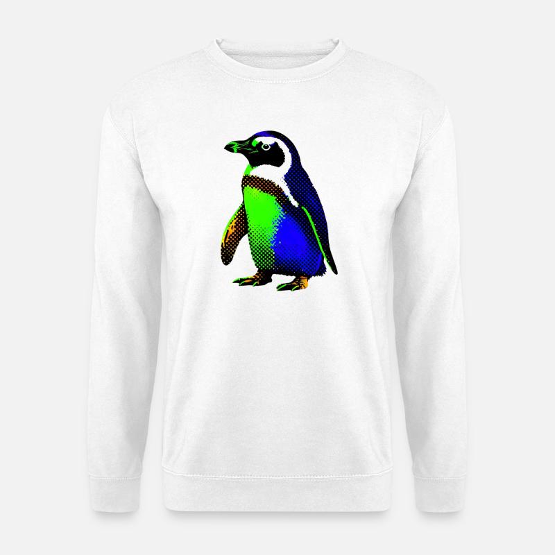 Penguin - Unisex Sweatshirt - white