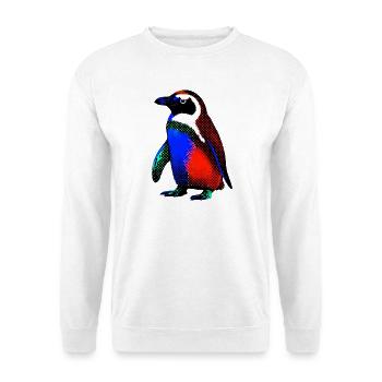 Pingouin - Sweat-shirt Unisexe - blanc - Devant