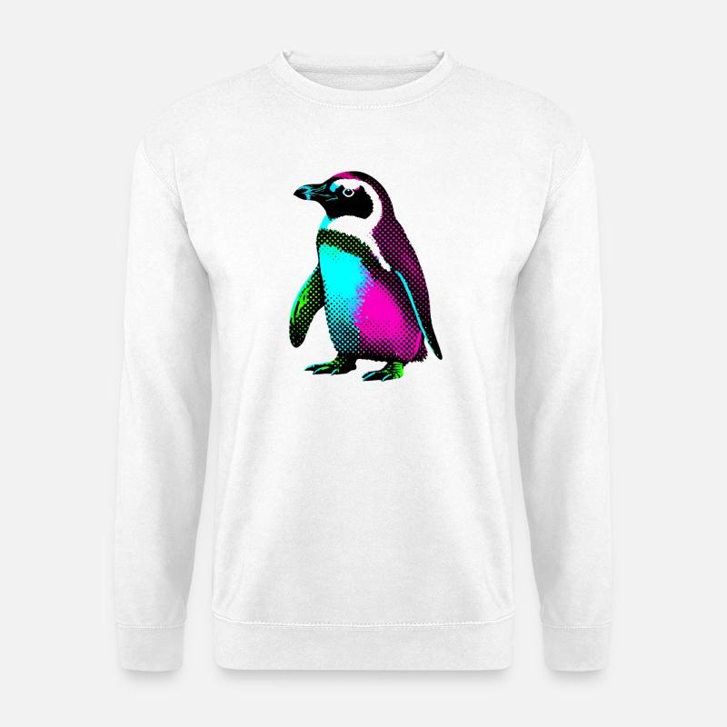Penguin - Unisex Sweatshirt - white