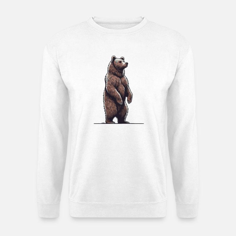 Grizzly - Unisex Pullover - Weiß