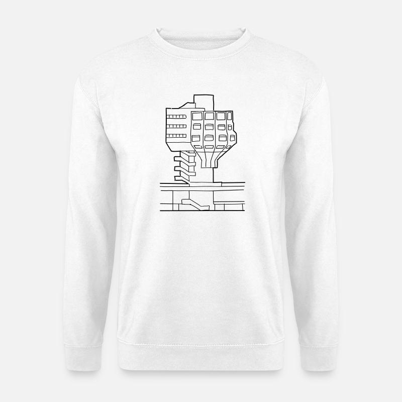 Bierpinsel à Steglitz - Sweat-shirt Unisexe - blanc