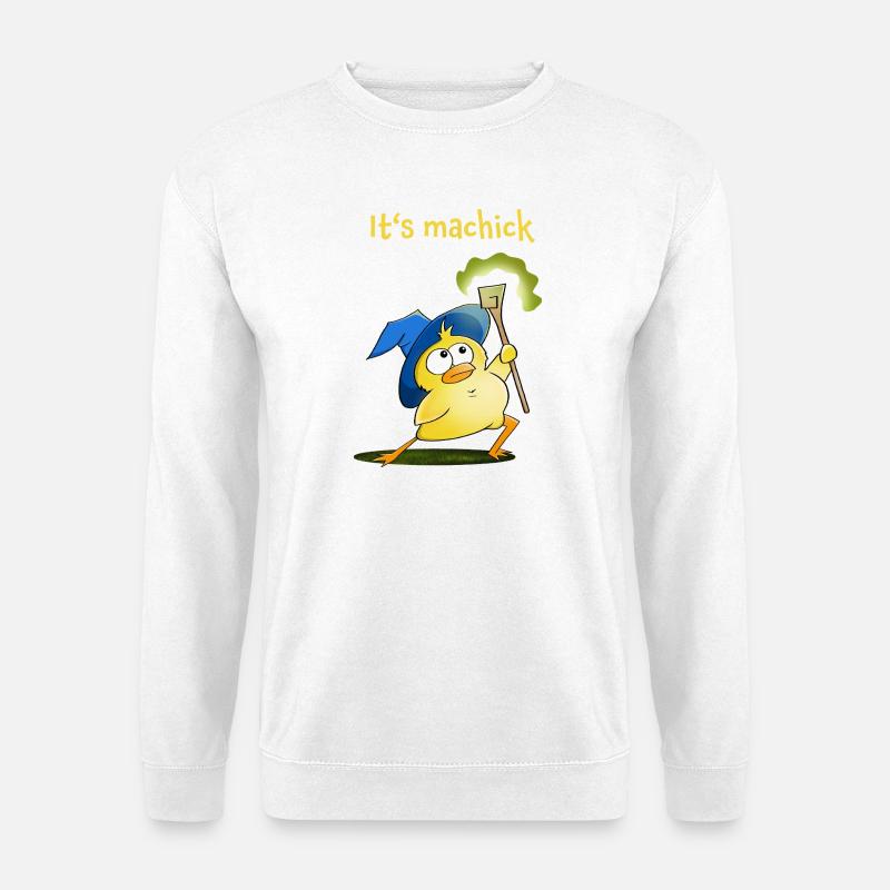 Magic Chick Spell Design - Unisex Sweatshirt - white