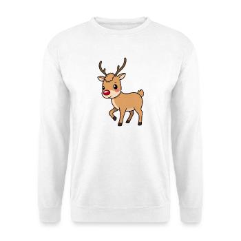 Renne - Sweat-shirt Unisexe - blanc - Devant