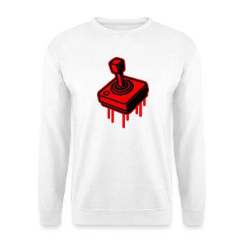 Retro Gamer Icon - Unisex Sweatshirt - white - Front