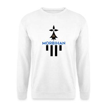 Morbihan 56 logo - Unisex Sweatshirt - white - Front