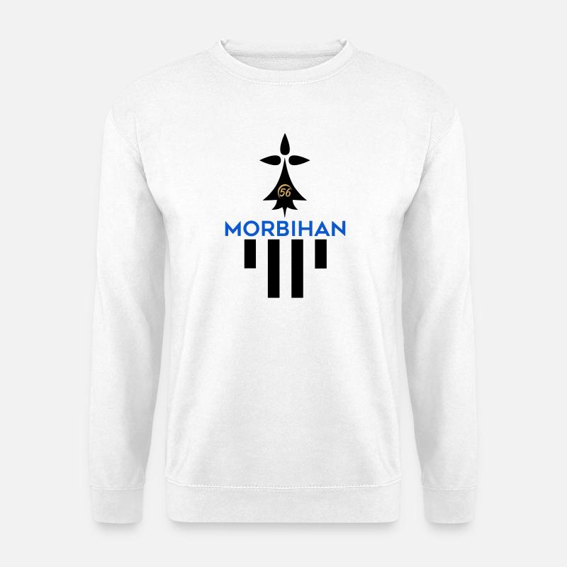 Morbihan 56 logo - Unisex Sweatshirt - white