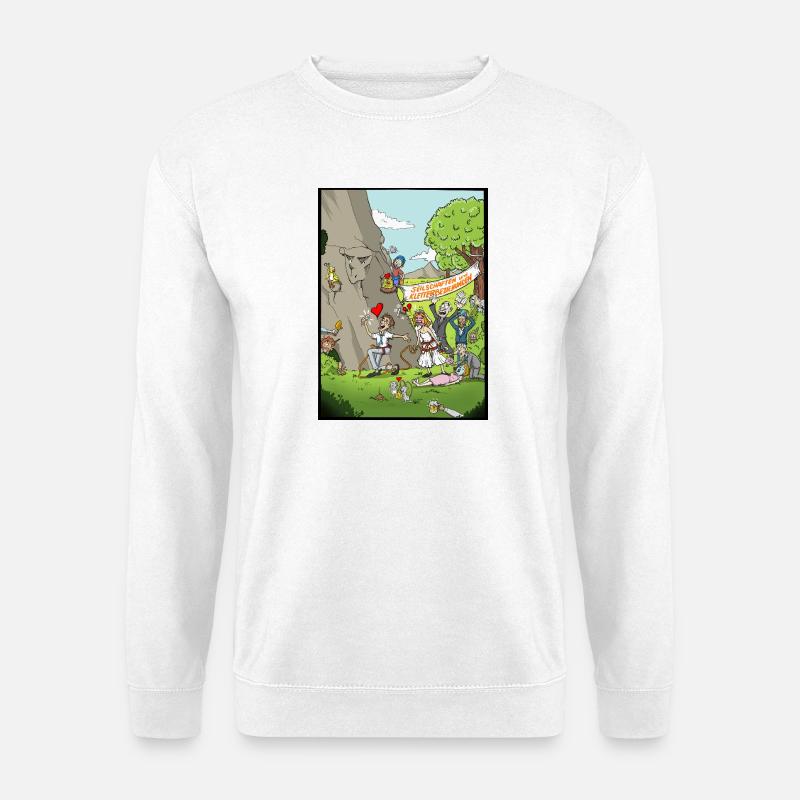 Der_Klemmkeil_2025 - Unisex Pullover - Weiß