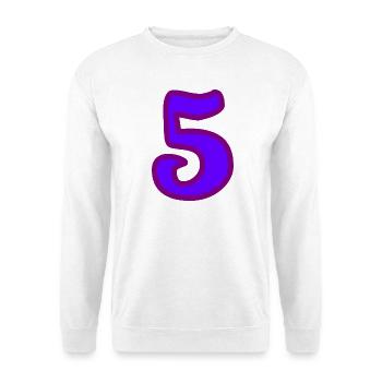 5. ANNIVERSARY. 5 YEARS. 5th ANNIVERSARY. - Unisex Sweatshirt - white - Front