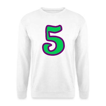 5. ANNIVERSARY. 5 YEARS. 5th ANNIVERSARY - Unisex Sweatshirt - white - Front