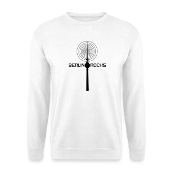 Berlin Rocks - Unisex Sweatshirt - white - Front