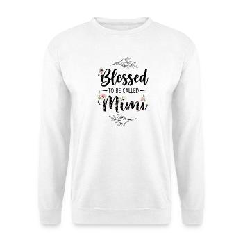 Happy To Be Grandma Grandma Gift - Unisex Sweatshirt - white - Front