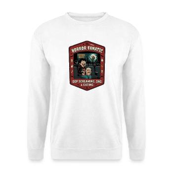Horror Fanatic Cinema Humor - Unisex Sweatshirt - white - Front