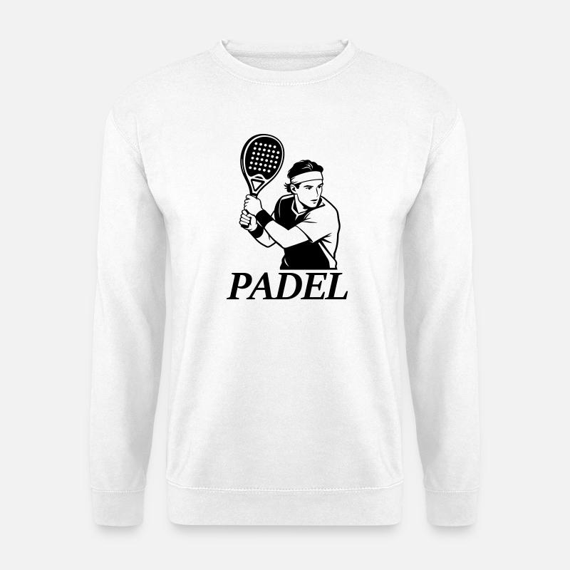 Padelspieler - Unisex Pullover - Weiß