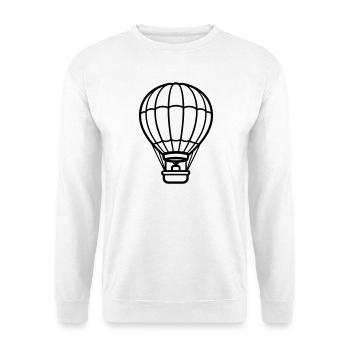 balloon - Unisex Sweatshirt - white - Front