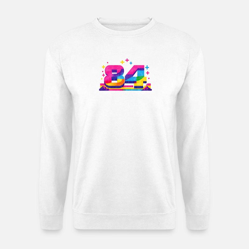 numero_84 - Unisex Pullover - Weiß