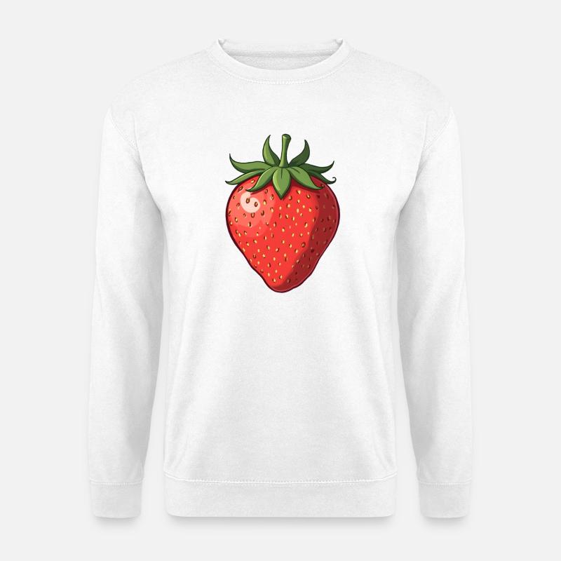 Strawberry - Unisex Sweatshirt - white