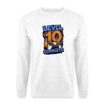 Maillot Graffiti Gamer Complet Niveau 10 - Sweat-shirt Unisexe - blanc - Devant